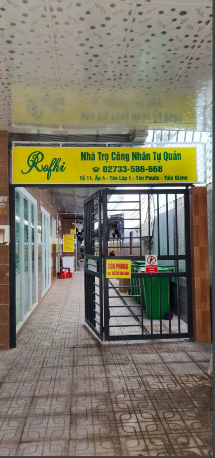 Nhà trọ công nhân tự quản Tân Phước, Tiền Giang-0