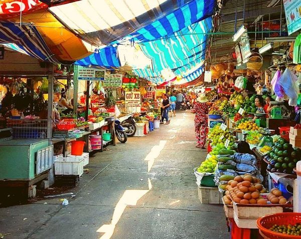 Chợ Phú Túc gần  phòng trọ Huyện Phú Xuyên