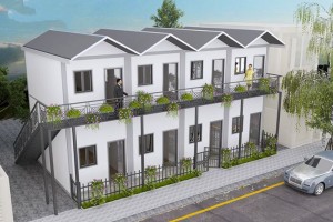 Thiết kế và xây dựng nhà trọ 2 tầng