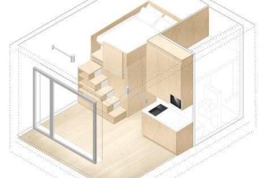 Mẫu thiết kế phòng trọ có diện tích nhỏ