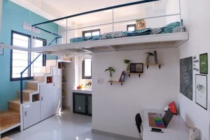 Trang trí phòng trọ có gác lửng đẹp và tiện nghi