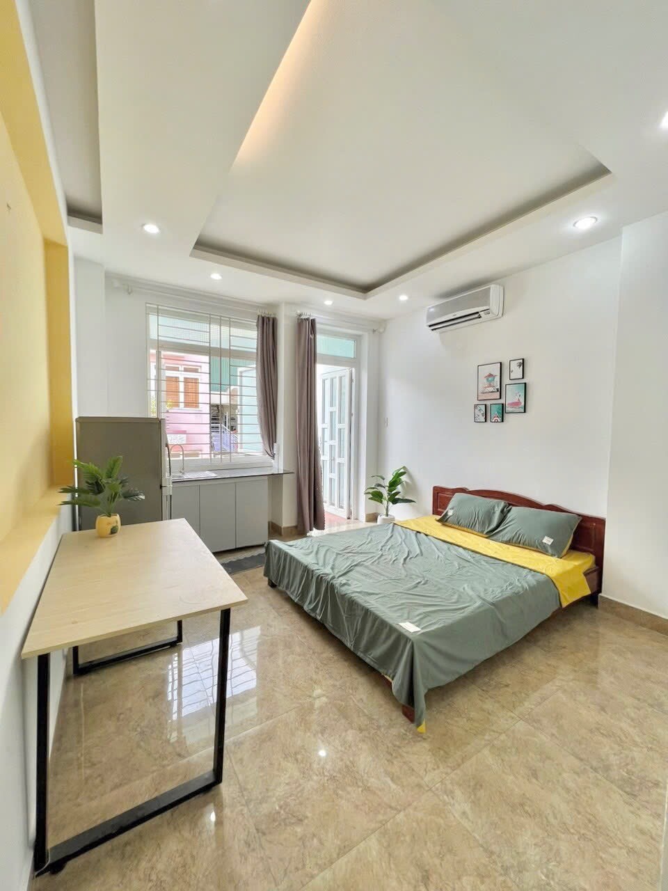 Cho thuê phòng trọ 27m2 Quận Bình Thạnh-0
