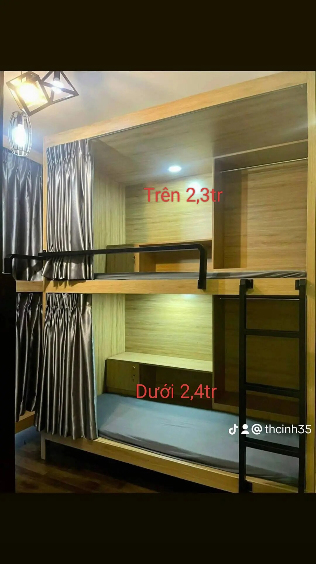 Cho thuê Sleepbox 1 người ở, giá tốt tại An Khánh Q2-0