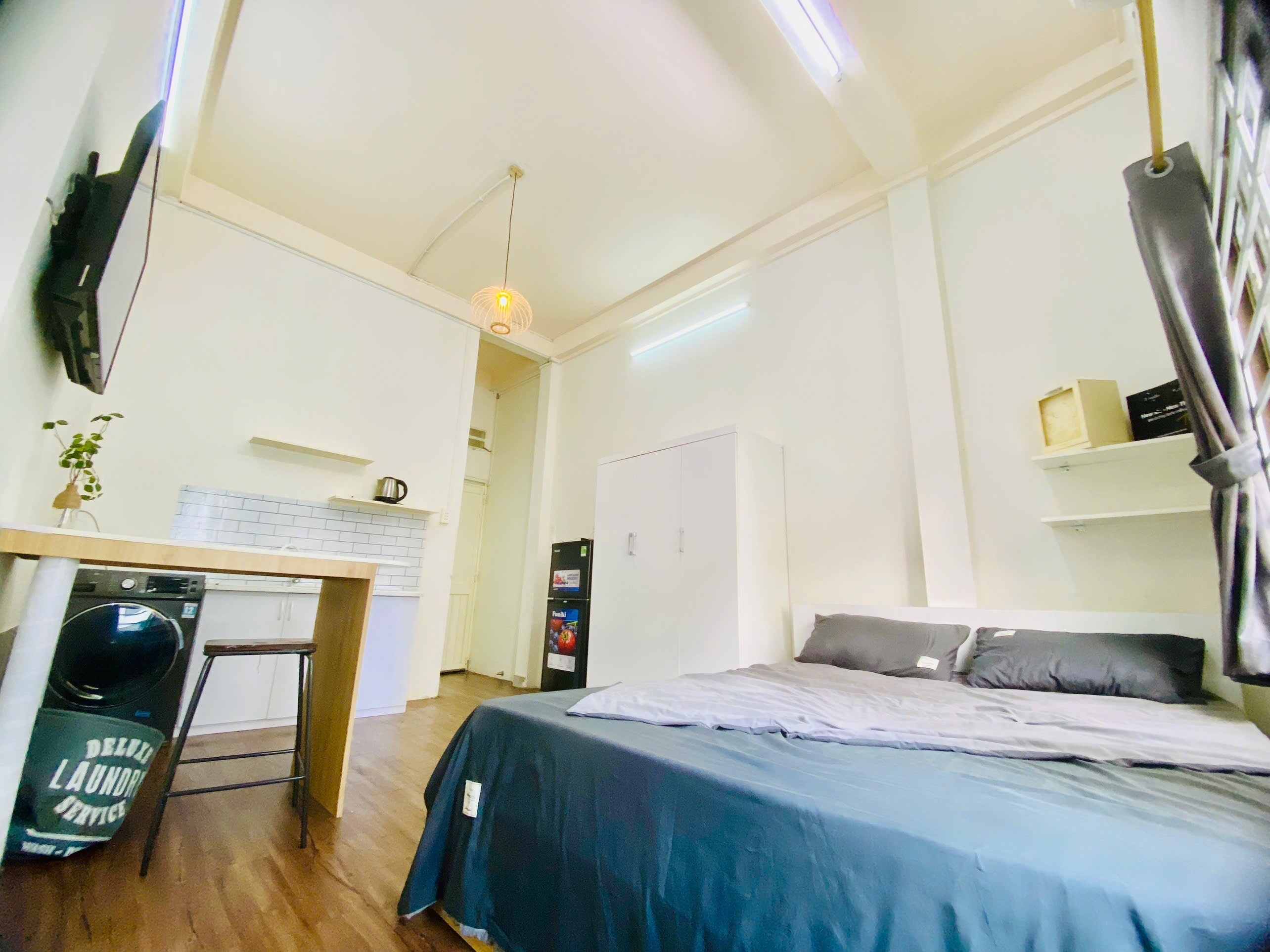 Cho Thuê CHDV Đường Nguyễn Cửu Vân 20m2 5tr8-3
