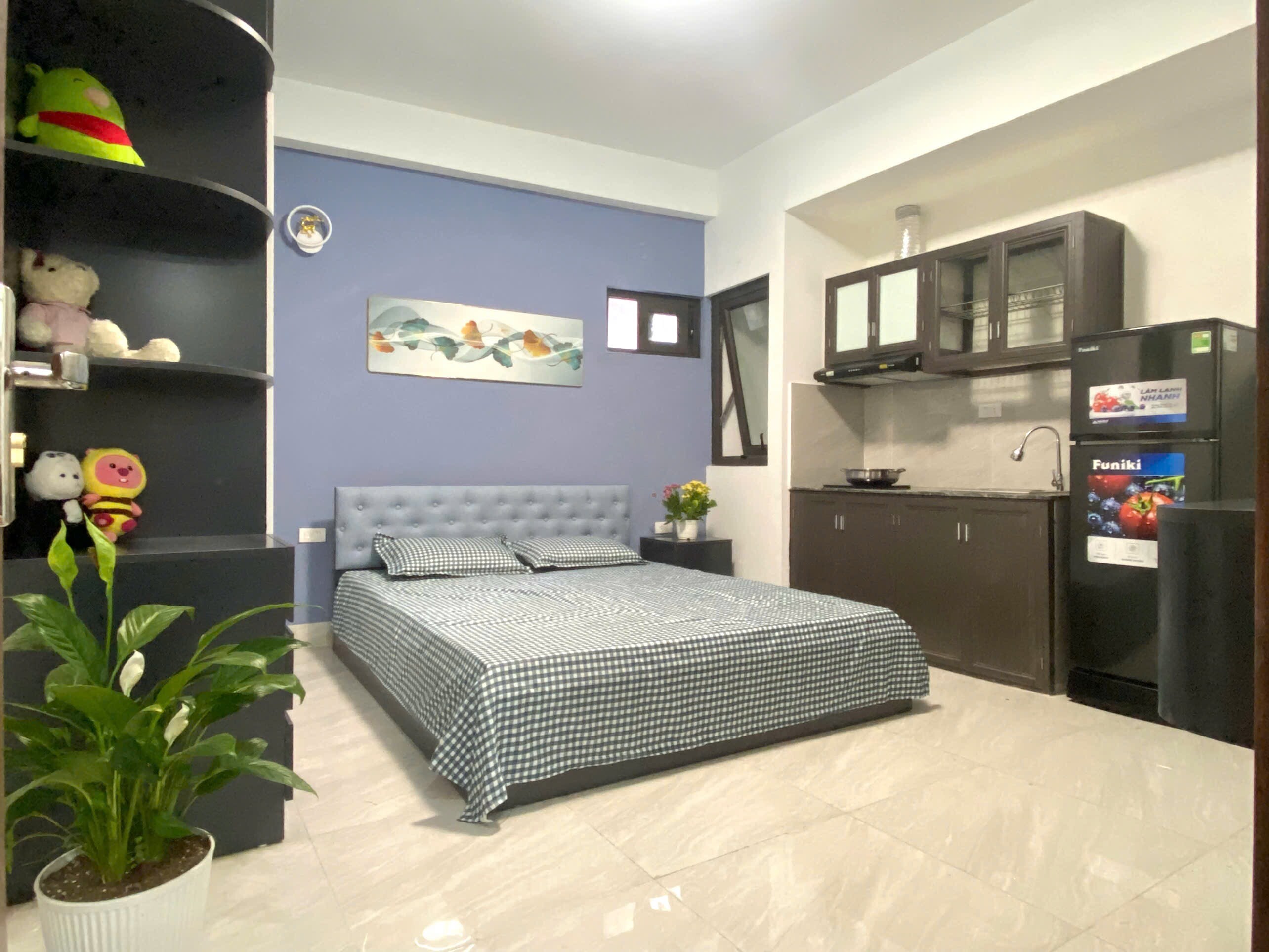 Cho thuê căn hộ studio 20m2 full đồ tại Đống Đa-2