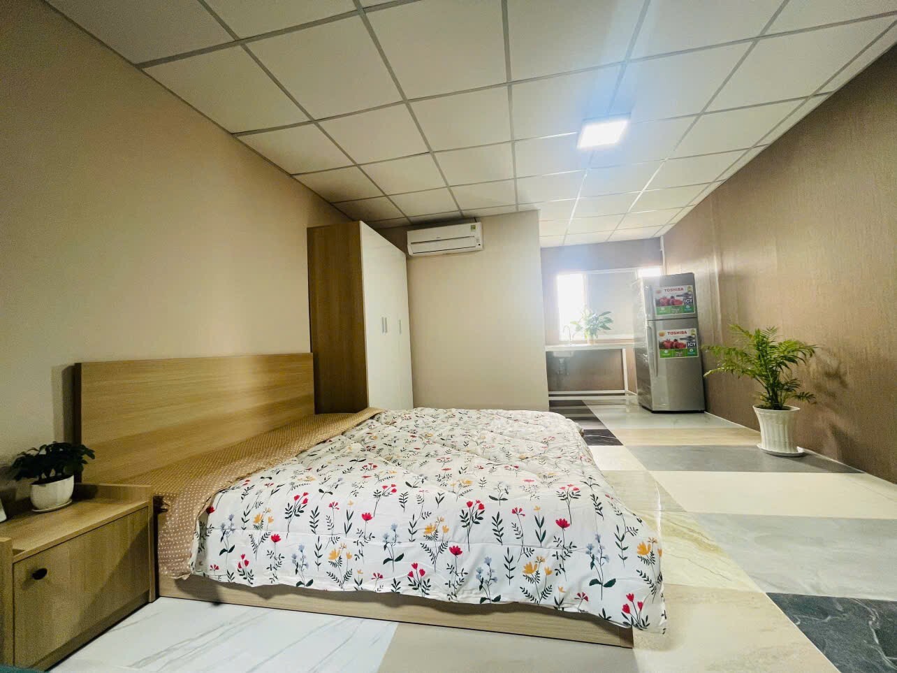Phòng rộng 30m2 đầy đủ nội thất ngay nguyễn xí-4