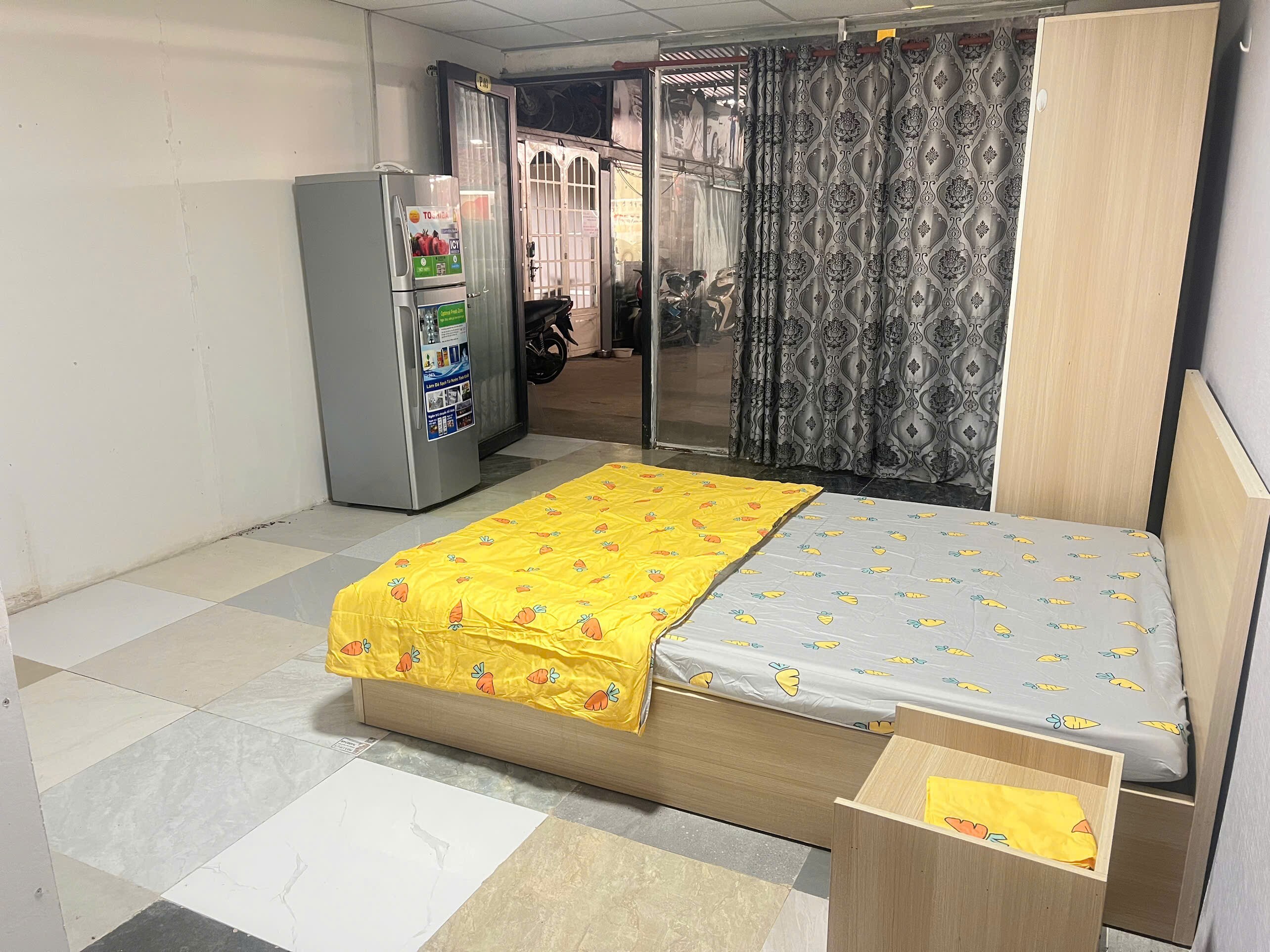 Phòng rộng 30m2 đầy đủ nội thất ngay nguyễn xí-5