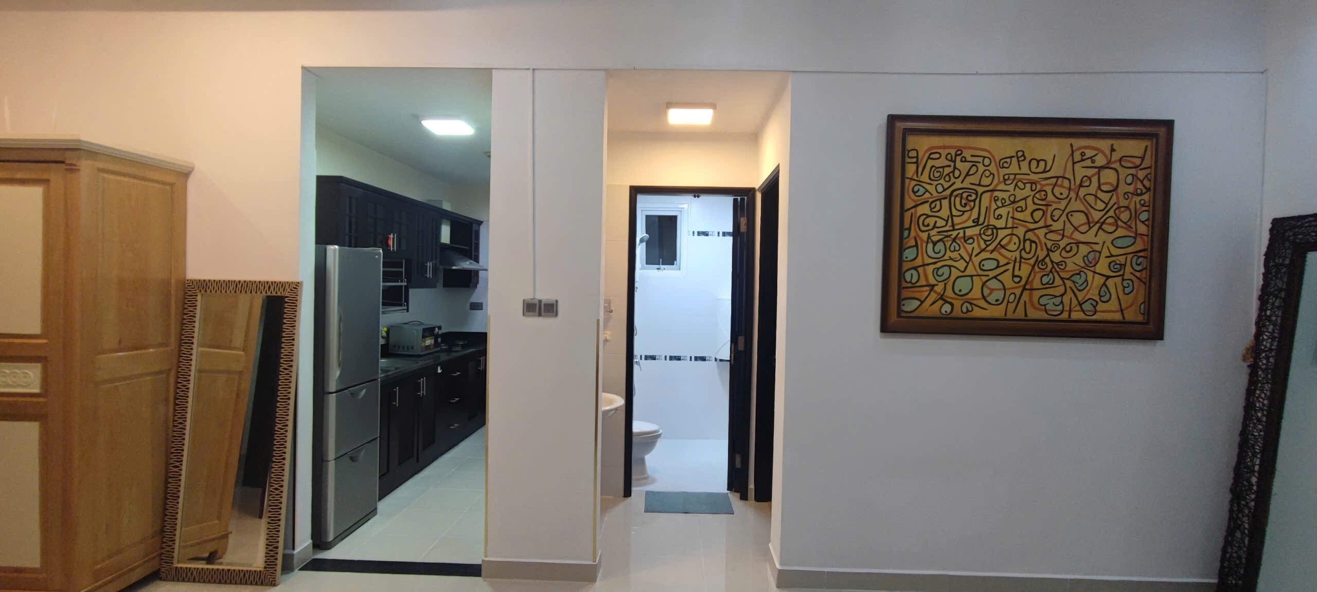 Cho thuê phòng trong cc Phú Mỹ 60m gần trường CIS ,gần trường Taiwan quận7-1