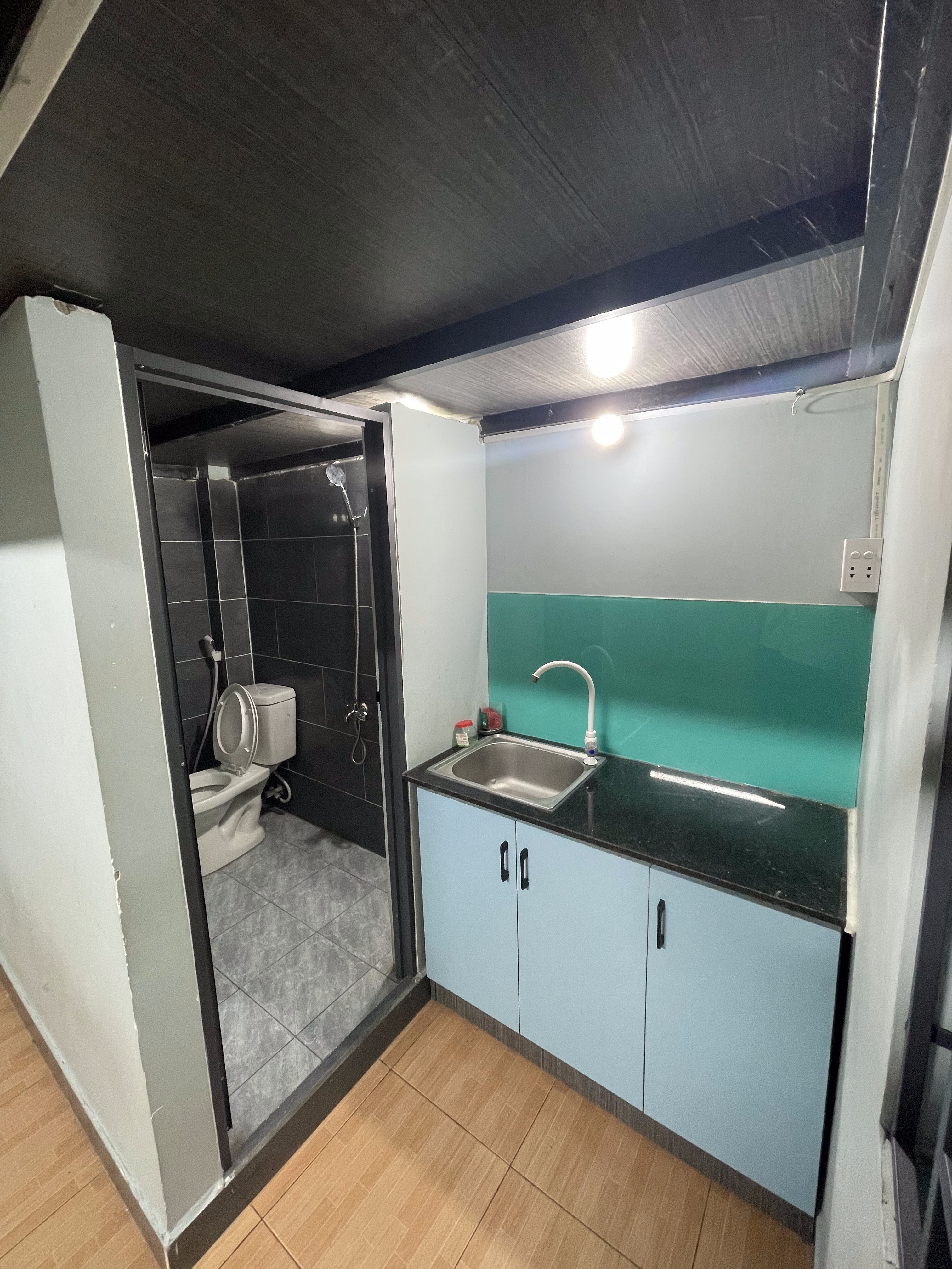Cho thuê phòng trọ 12m2 có gác, kệ bếp, nhà vệ sinh riêng, Đường số 8 Gò Vấp-2
