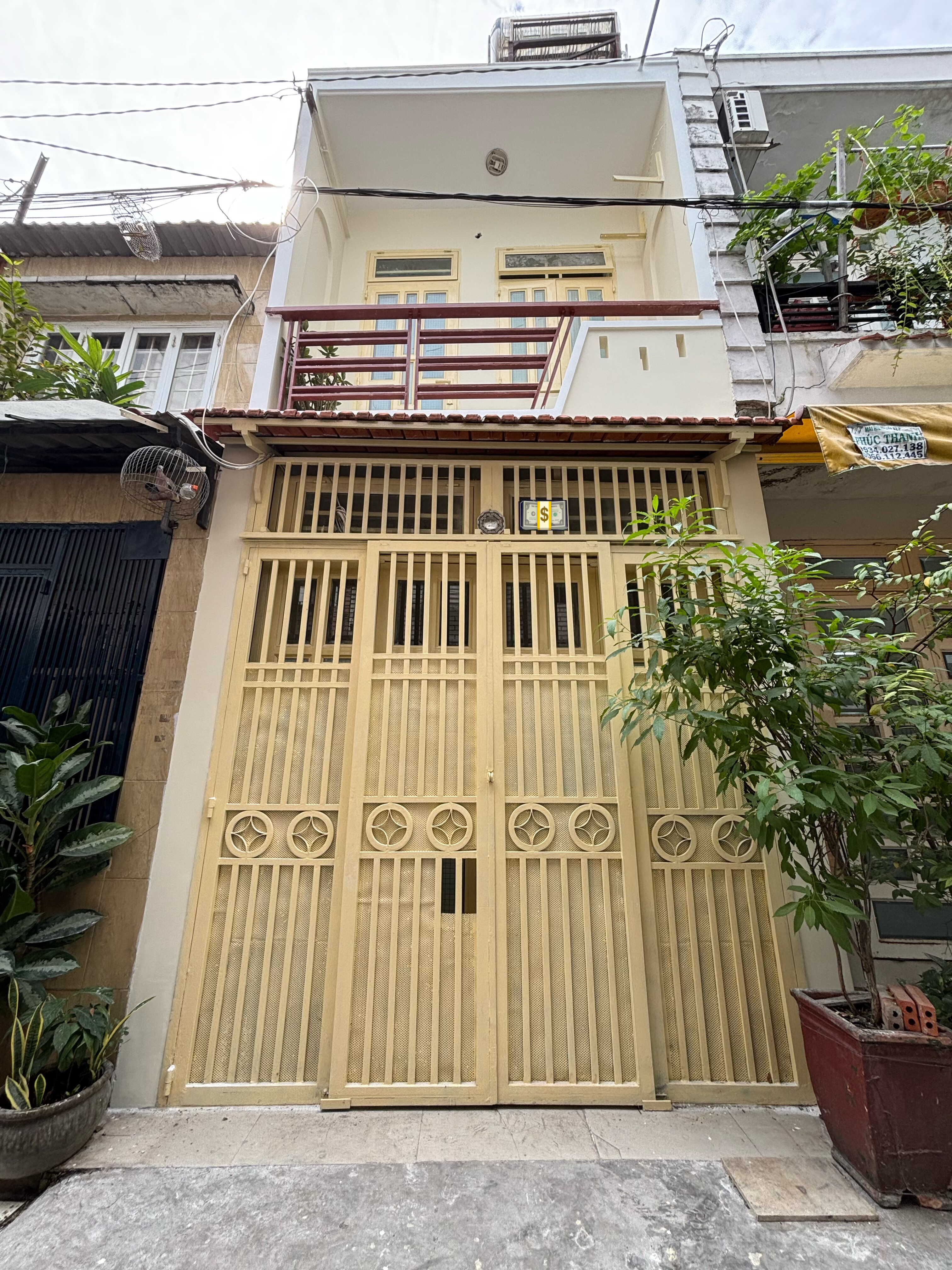 Cho thuê nhà đẹp 1 trệt 1 lầu hẻm 4m Lê Liễu cách mặt tiền 20m-0