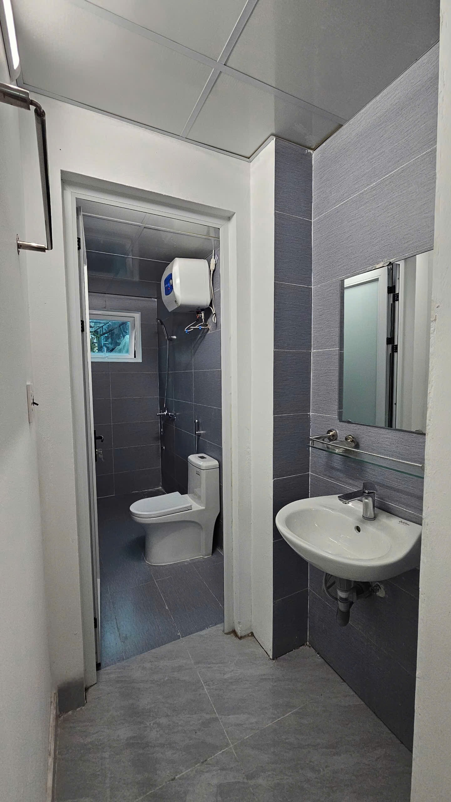 Cho thuê nhà trệt nguyên căn mới xây, dt 55-70m2, giá 5,x - 6,x Giang xá, Trạm Trôi, Hoài Đức-3