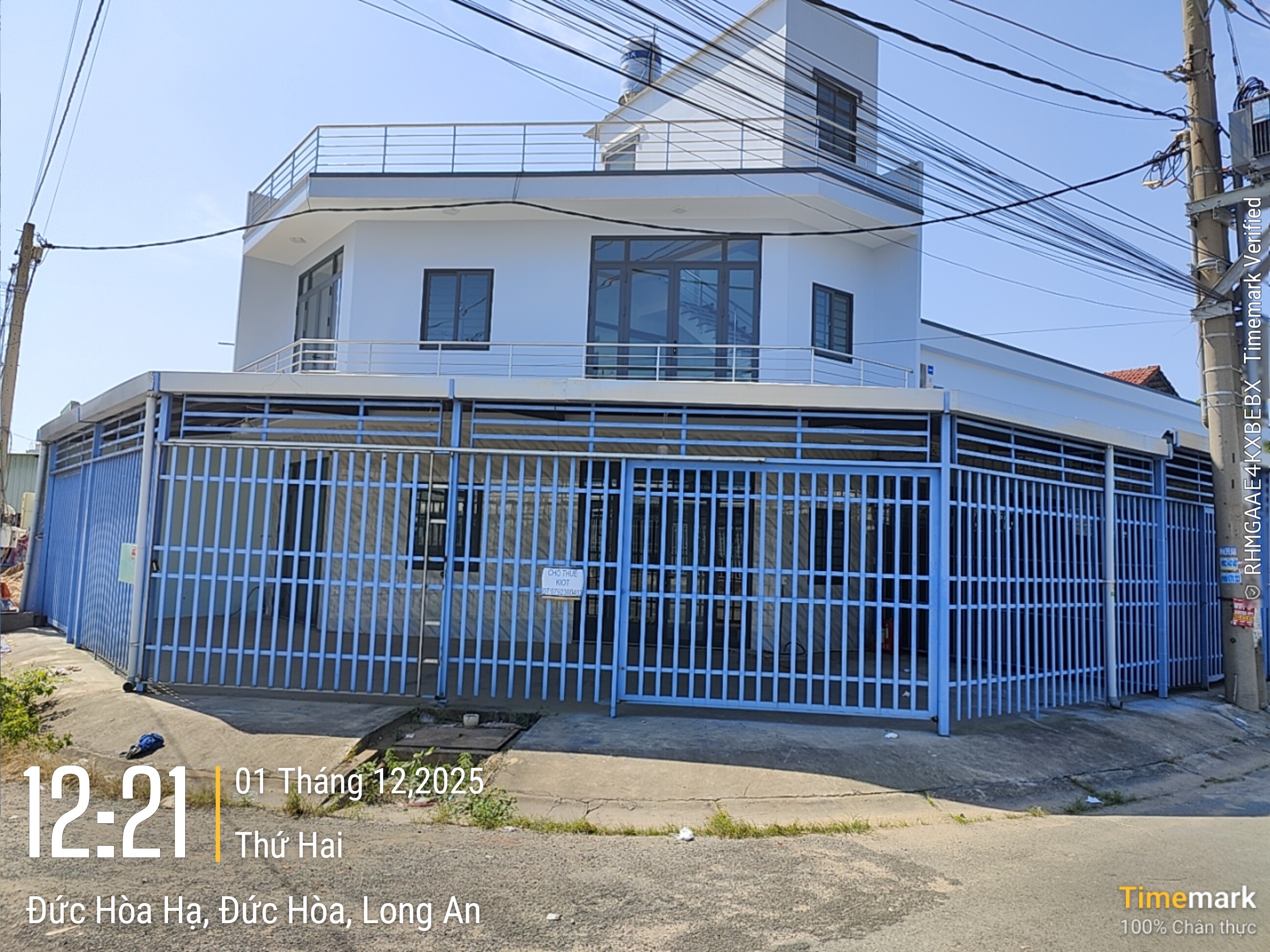 Cho thuê nhà nền góc - chính chủ, Đức Hoà - Long An-0