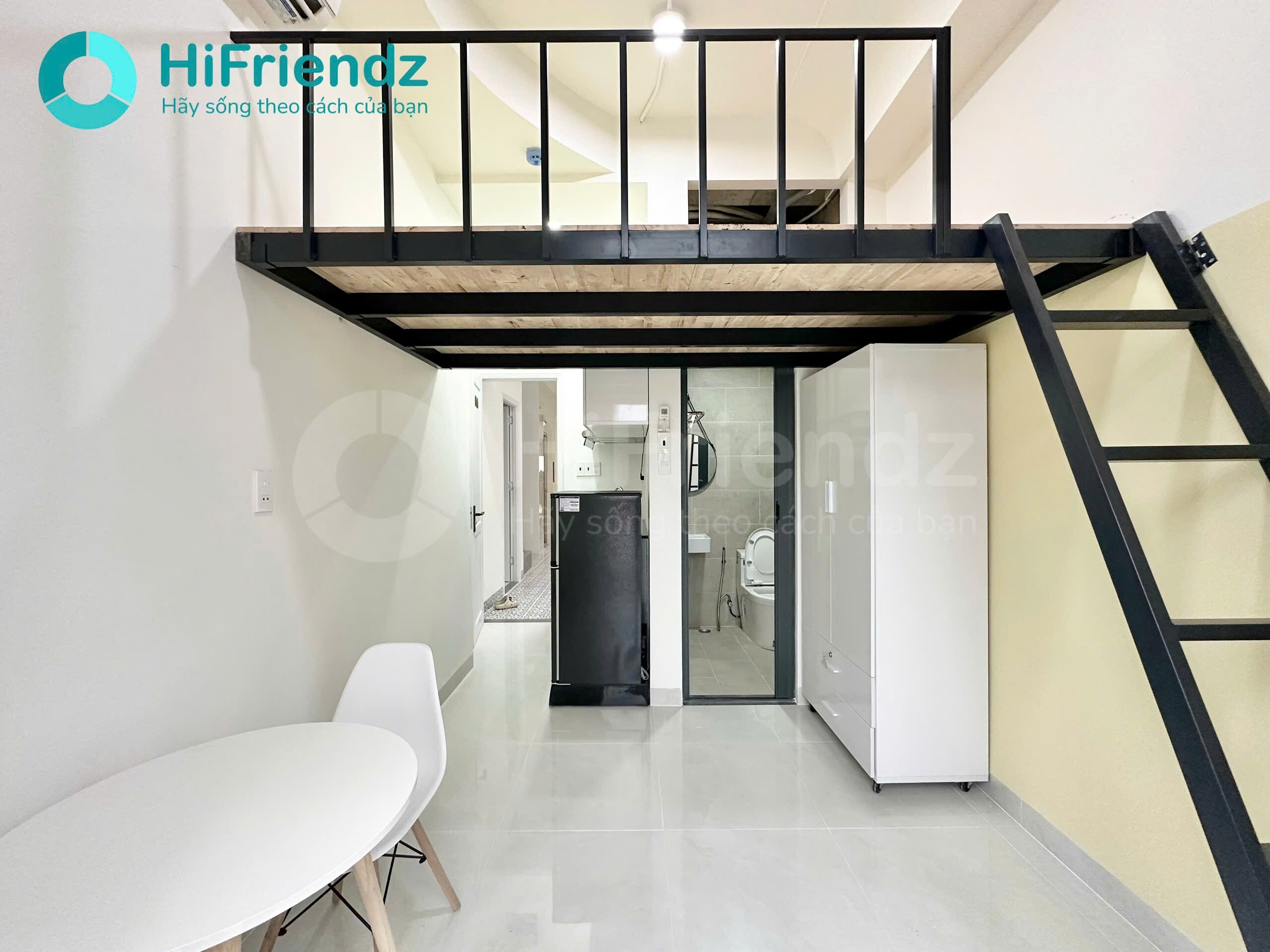 Cho thuê căn hộ 25m² full nội thất, có gác & ban công thoáng-0