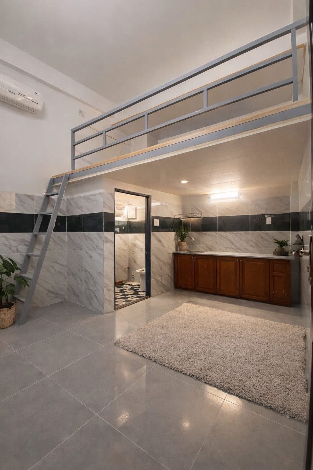 Phòng trọ mới xây full tủ bếp, tbvs, máy giặt, máy lạnh-1