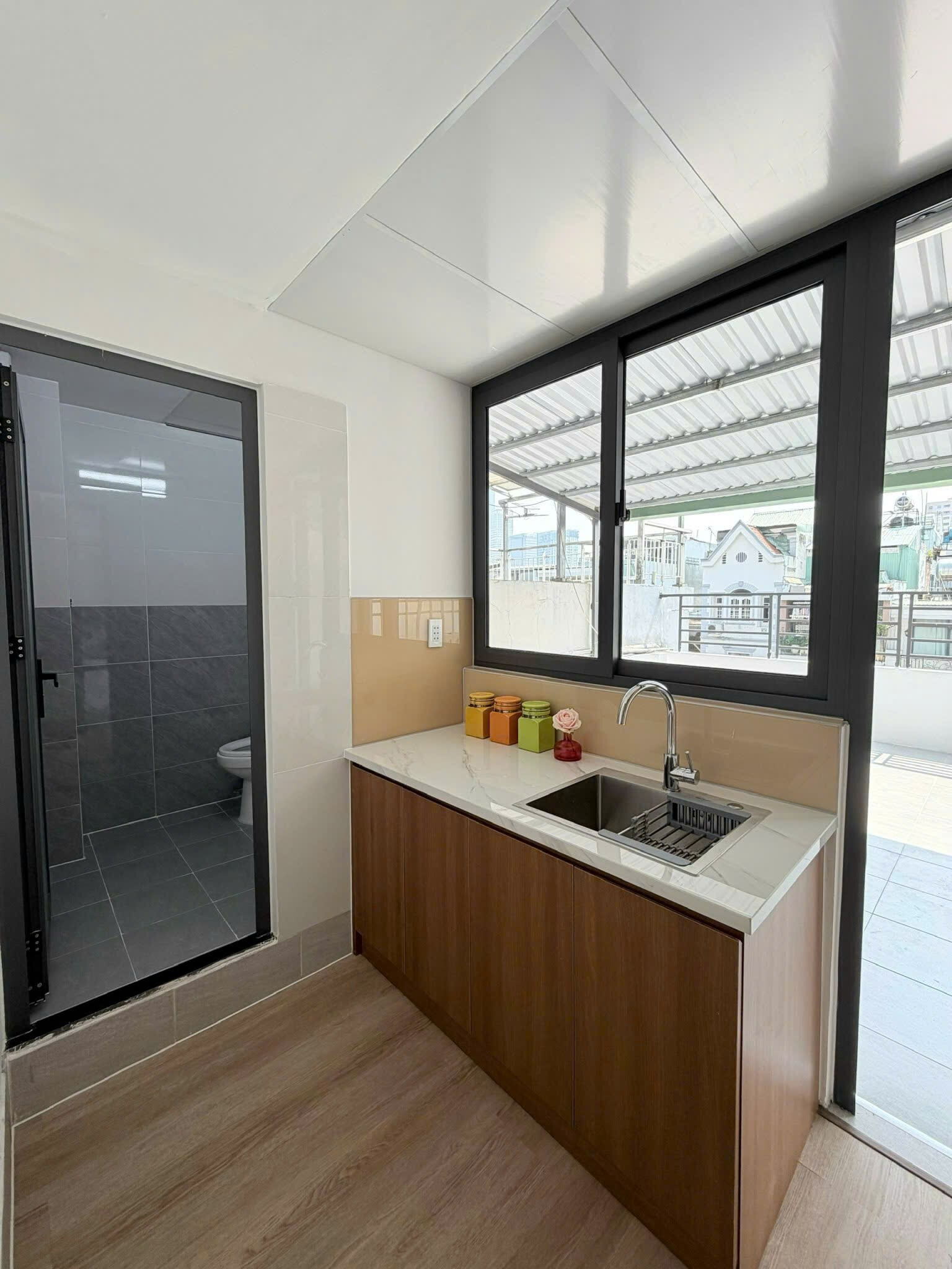 CĂN HỘ 1PN RIÊNG BIỆT – SÂN THƯỢNG SIÊU CHILL – NỘI THẤT MỚI 100% NGAY D5 BÌNH THẠNH-2