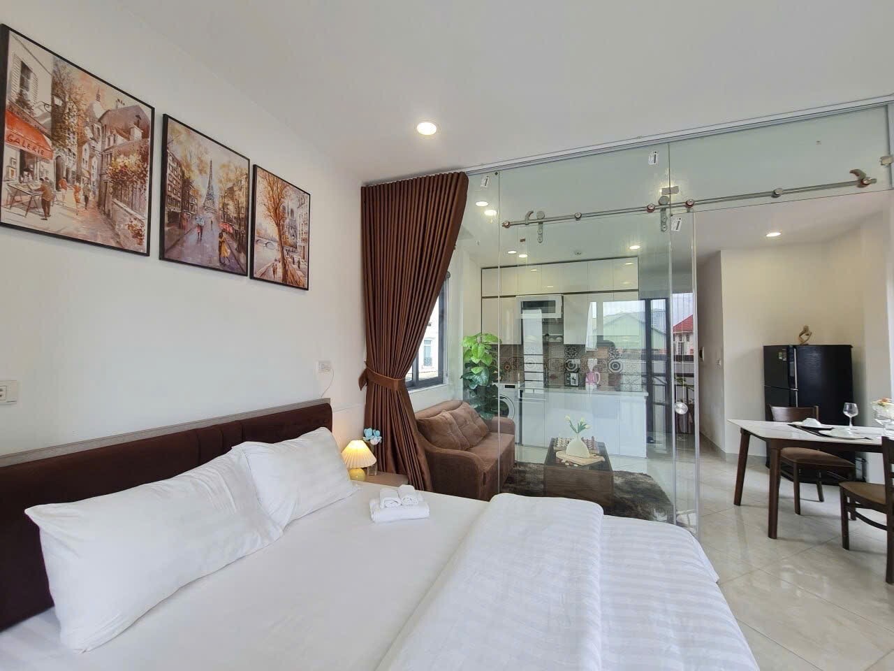 CĂN HỘ 1K1N ĐỘI CẤN - LIỄU GIAI - SIÊU RỘNG 40M2 - FULL ĐỒ - NHẬN PET & KHÁCH TÂY-3