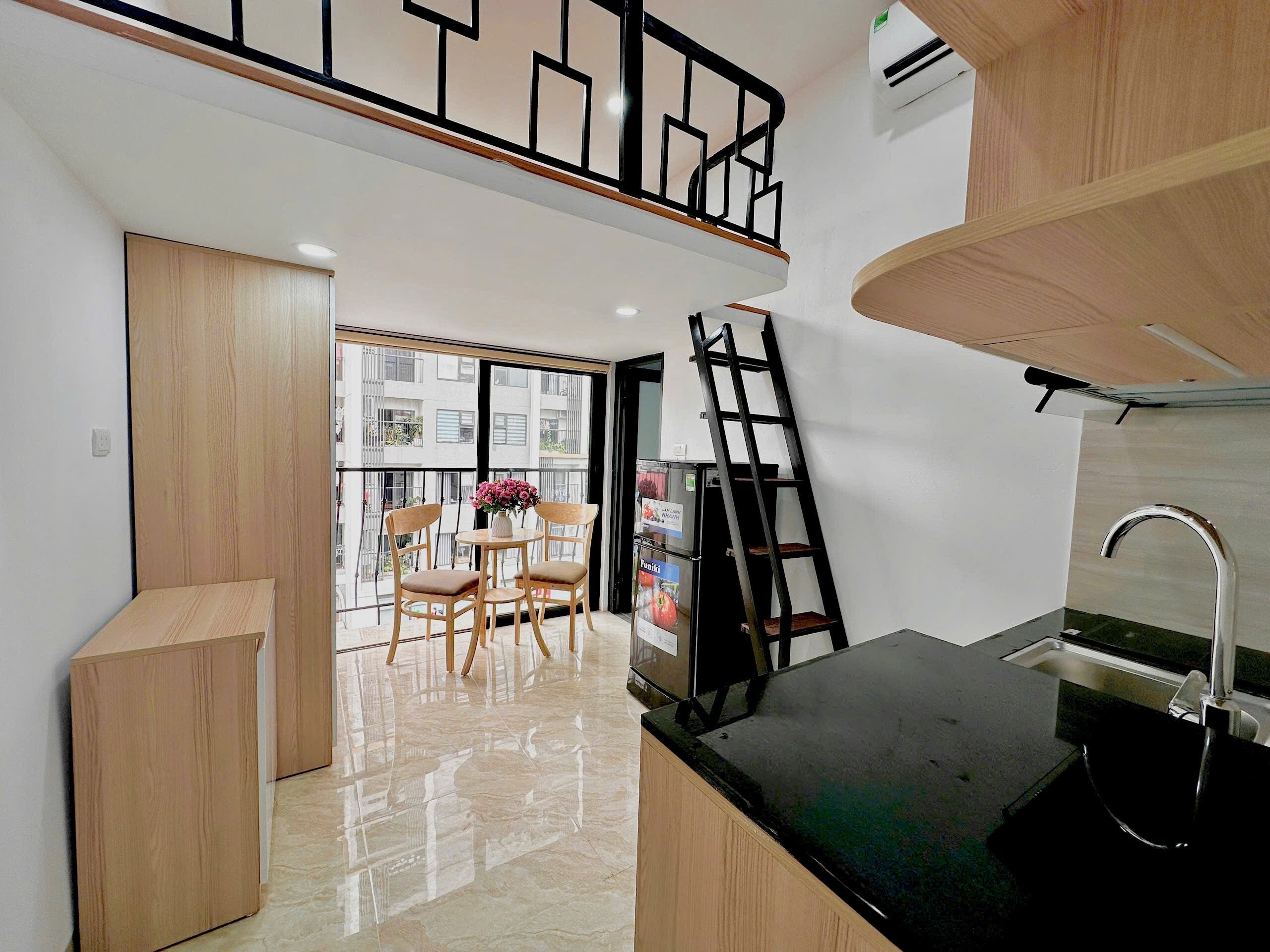 CHO THUÊ CHUNG CƯ MINI HỒ TÙNG MẬU - FULL NỘI THẤT - SÁT GA TÀU ĐIỆN & ĐH THƯƠNG MẠI-2