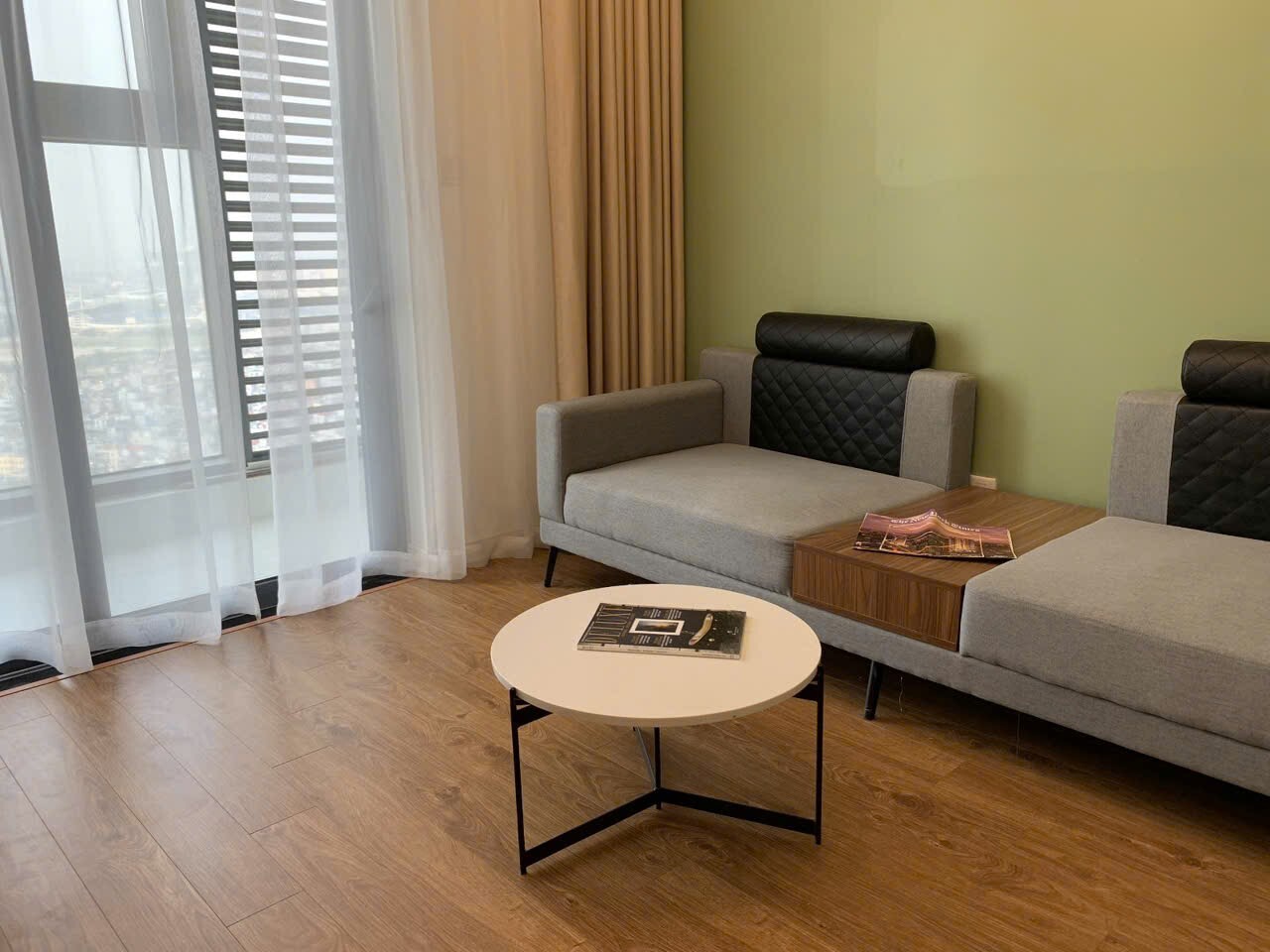 Căn hộ 1 ngủ cho thuê tại Mỹ Đình Pearl view hồ, đầy đủ tiện nghi-3