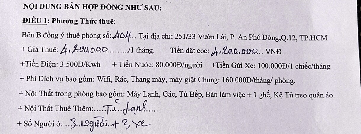 Tìm Nam Ở Ghép Lại Gần Trung Tâm Quận 12-1