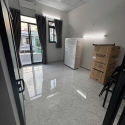 Phòng trọ Gò Vấp, phòng bancol, mới 100%, full nội thất, 20m2, 4tr4