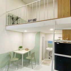 Cho thuê duplex mới xây Tô Ký – Full nội thất, gần ĐH GTVT