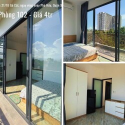 Cho thuê chdv căn hộ dịch vụ 4tr gò cát phú hữu quận 9