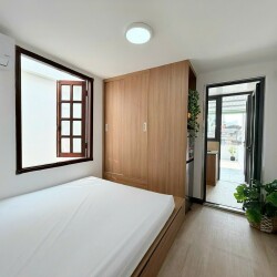 CĂN HỘ 1PN RIÊNG BIỆT – SÂN THƯỢNG SIÊU CHILL – NỘI THẤT MỚI 100% NGAY D5 BÌNH THẠNH