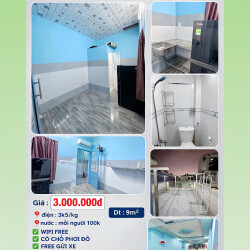 PHÒNG TRỌ QUẬN 4 – ĐOÀN VĂN BƠ – SẠCH SẼ – CỌC SIÊU RẺ CHỈ 500K