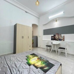 CĂN HỘ TẦNG TRỆT SIÊU RỘNG 50M2 – TRƯỜNG SA TÂN BÌNH – FULL NỘI THẤT – GIÁ 7TR5