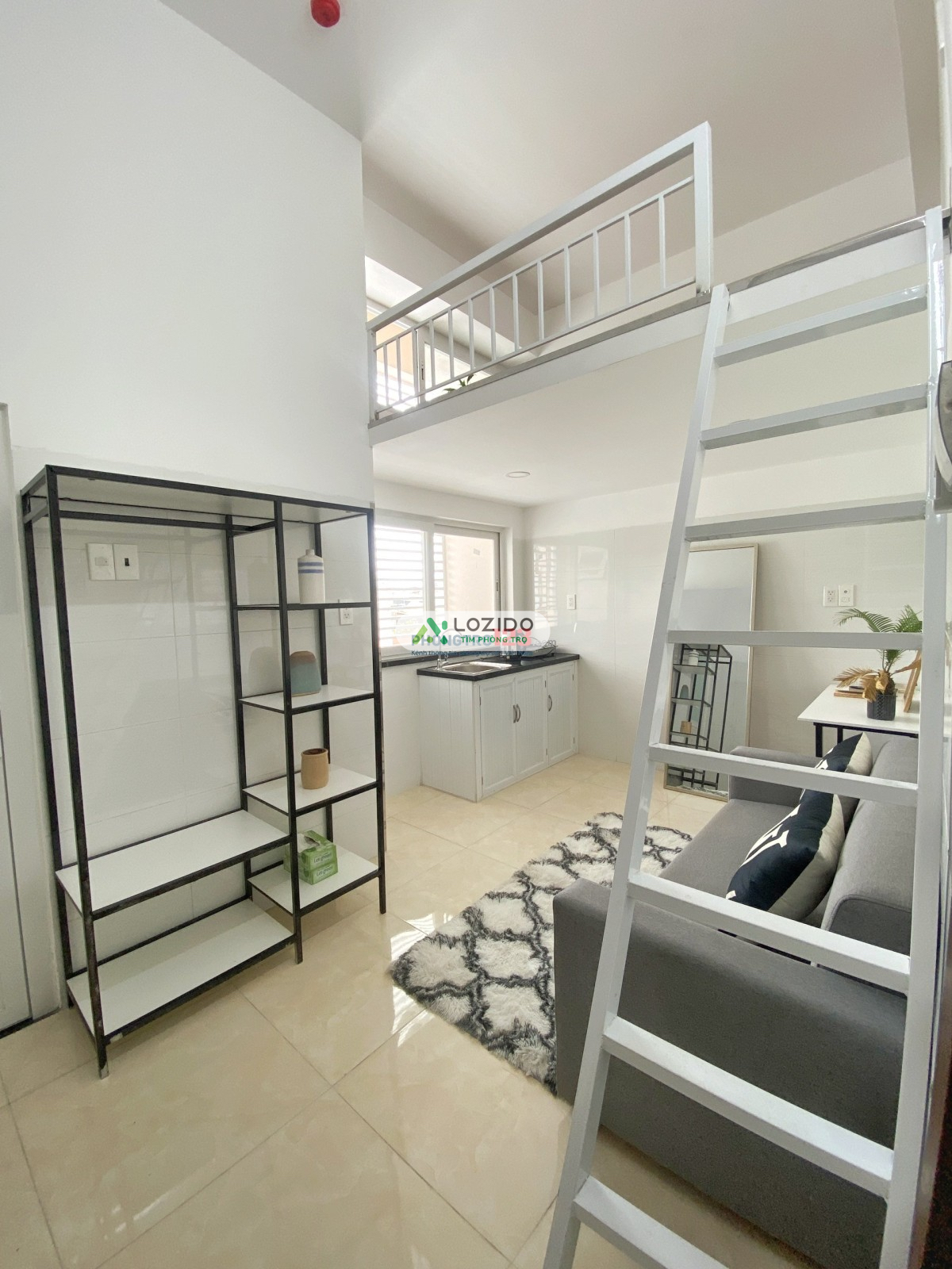 Phòng trọ Giá rẻ- Gác rộng- Tiện nghi đường Phó Đức Chính quận Bình Thạnh ngay chợ Bà Chiểu-0