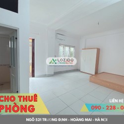 Cho thuê phòng trọ khép kín ngõ Trương Định, Quận Hoàng Mai